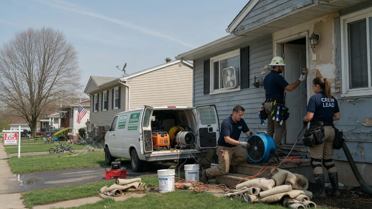 Flood Cleanup in Hannibal, NY near me